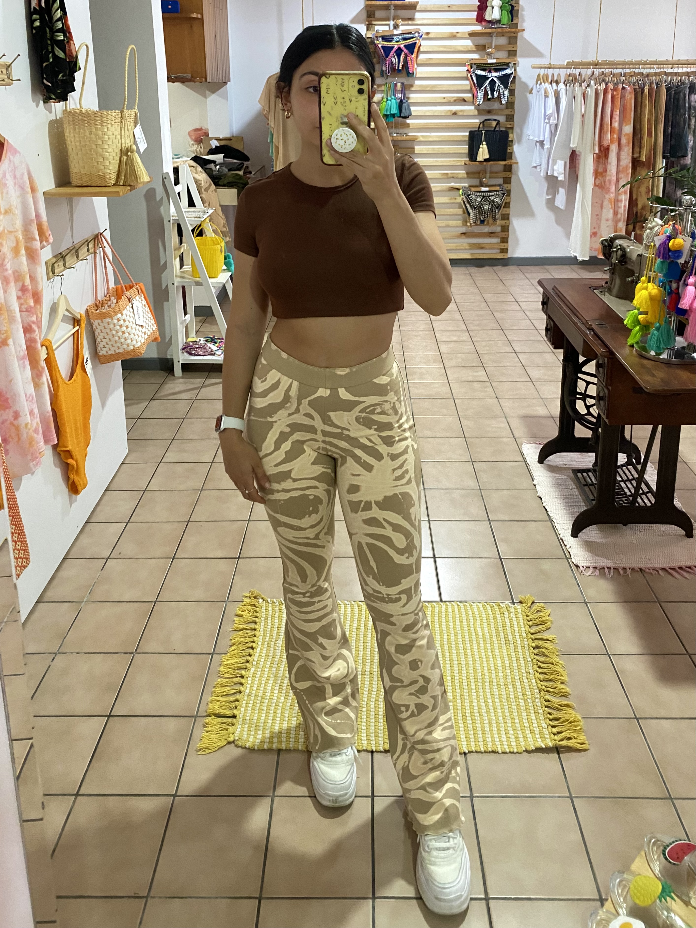 Beige Swirl